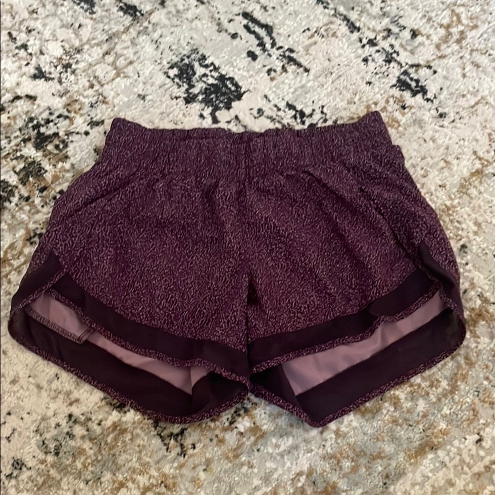 Athleta Mesh Racer Shorts